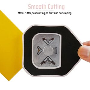 MyArTool 3 Way Corner Rounder Punch, 4mm, 7mm, 10mm 3 in 1 Corner Cutter for Card Making, Laminate, Cardstock, Scrapbooking and Paper Crafts, Business Cards