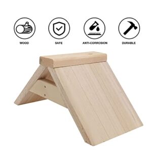 balacoo 2pcs Pigeon Perches Woodden Dove Rest Stand Pigeons Rest Stand Bird Perches Durable Wood Roost Racing Pigeon Stand Frame for Dove Swallow Birds