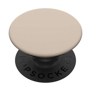 brown light beige earthy pastel color simple minimal popsockets swappable popgrip