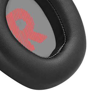 Geekria QuickFit Protein Leather Replacement Ear Pads for JBL Quantum 800 Wireless Headphones Ear Cushions, Headset Earpads, Ear Cups Repair Parts (Black)