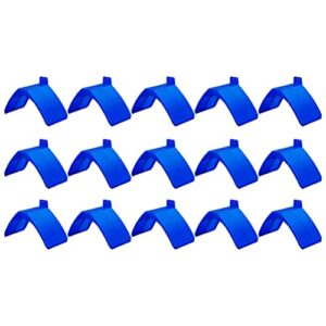 balacoo 30pcs dove rest stand lightweight plastic pigeon perch roost bird dwelling stand support cage accessories for dove pigeon and other birds blue