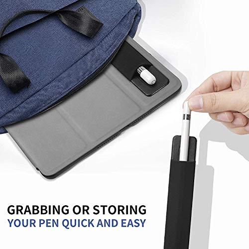 BoxWave Stylus Pouch Compatible with Remarkable 2 (Stylus Pouch by BoxWave) - Stylus PortaPouch, Stylus Holder Carrier Portable Self-Adhesive for Remarkable 2 - Jet Black