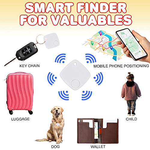 ArtCreativity Wireless Key Finder Locator, 1PC, Smart Tracker Device with App and Remote Camera Shutter, Wi-Fi Anti-Lost Item Finder for Keys, Pets, Wallet, Kids, Luggage, Great Gift Idea