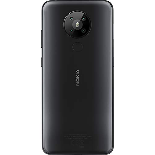 Nokia 5.3 | Android 10 | Unlocked Smartphone | 2-Day Battery | Single SIM | 4/64GB | 6.55-Inch Screen | 13MP Quad Camera | Charcoal