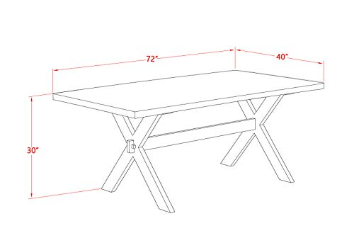 East West Furniture X2-777 X2-777, Large, X2-777