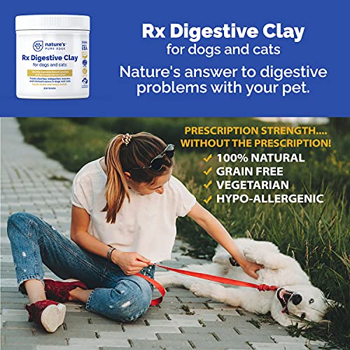 Rx Clay for Digestion for cat and Dog Stomach Relief. Cat and Dog Anti Diarrhea Medication. Cat and Dog Stomach Upset Medicine for cat and Dog Diarrhea. Extra Large 210 Grams. Veterinary Grade.