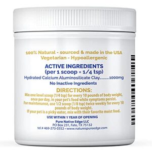 Rx Clay for Digestion for cat and Dog Stomach Relief. Cat and Dog Anti Diarrhea Medication. Cat and Dog Stomach Upset Medicine for cat and Dog Diarrhea. Extra Large 210 Grams. Veterinary Grade.