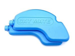 cat mate replacement ice packs for the c500 automatic pet feeder, 2-pack