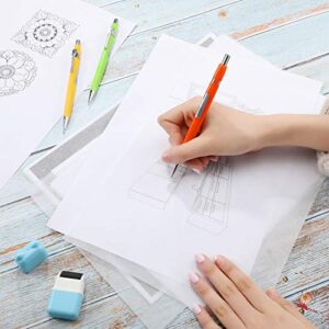 250 Sheets A4 Tracing Paper for Drawing Light Up Tracing Paper Pad Translucent Paper Sketching Tracing Paper for Kids Pencil Marker Ink DIY Crafts Painting Works