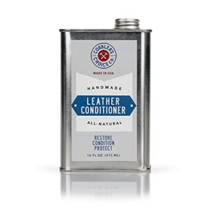 cobbler's choice co. finest quality all-natural leather conditioner - leather restorer - safely conditions and restores leather (16oz (473 ml))