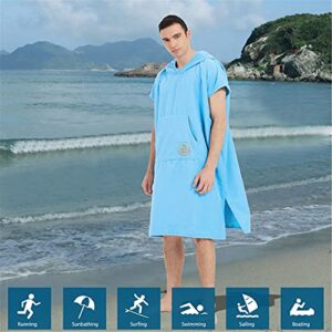 SEASHORE TREE Beach Towel Hoodie Swimming Towels Quick Dry Robes Adult Beach Poncho for Women Men