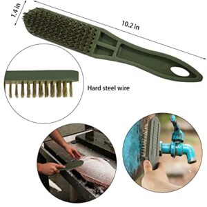 Openfly Fish Scaler Tool, Stainless Steel Fish Scaler Remover Fish Scraper Scaler with Sawtooth, Fish Skin Graters Fish Tweezers Fish Descaler Tool for Cleaning Fish