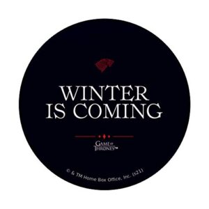 Game of Thrones Winter is Coming Text PopSockets Swappable PopGrip