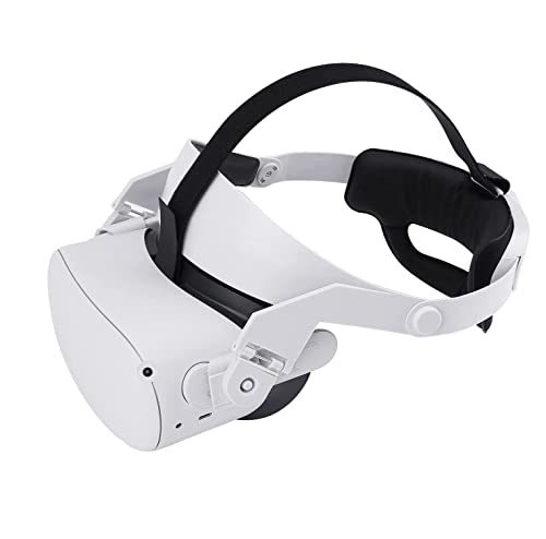 Elite Strap for Oculus Quest 2, Adjustable Halo Strap for Oculus Quest 2, Replacement Oculus Quest 2 Head Strap for Enhanced Support and Reduce Head Pressure Comfortable Touch in VR