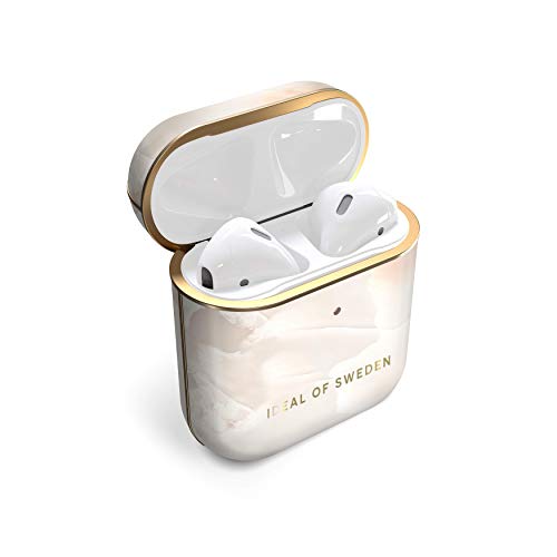 IDEAL OF SWEDEN Printed AirPods Case for AirPods gen. 1&2 (Rose Pearl Marble)