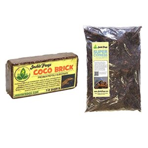 josh's frogs baby tortoise substrate mix bundle for 20 long tanks