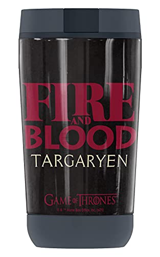 THERMOS Game of Thrones Targaryen Sigil GUARDIAN COLLECTION Stainless Steel Travel Tumbler, Vacuum insulated & Double Wall, 12 oz.