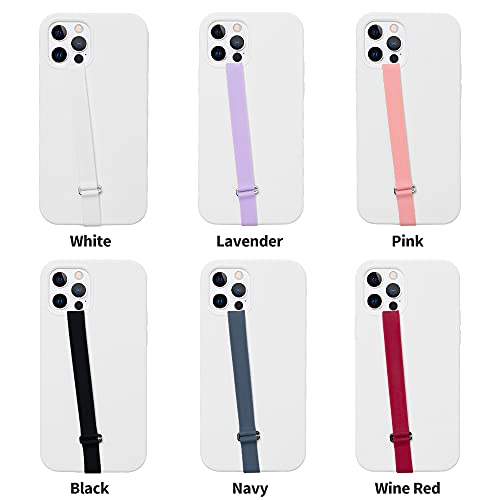 C-Shaped Clip Finger Phone Grip, Sinjimoru Silicone Cell Phone Strap for Phone Case with Clip as Phone Loop Holder for iPhone Case & Samsung Phone. Sinji Loop Clip Pink 210