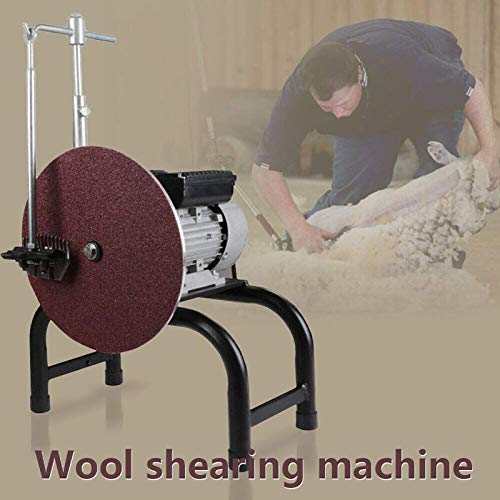 Coldwind Electric Goat Shears Scissors Grinding Machine 450W Sheep Clipper Blade Sharp-ener Shaving for Sheep Cattle Horse Dog Farm-450w