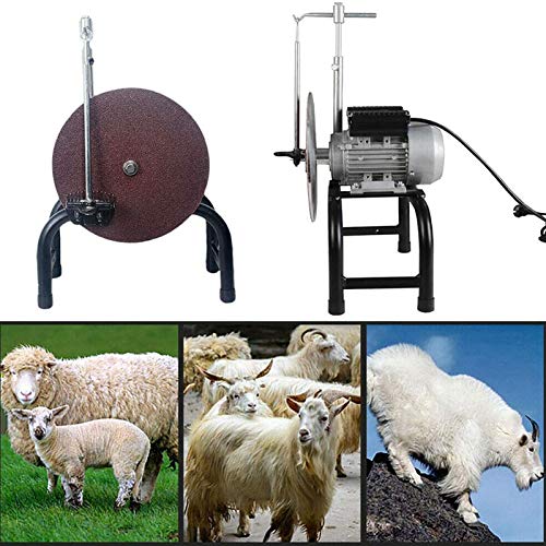 Coldwind Electric Goat Shears Scissors Grinding Machine 450W Sheep Clipper Blade Sharp-ener Shaving for Sheep Cattle Horse Dog Farm-450w