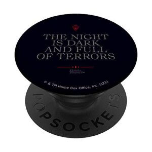 game of thrones night is dark popsockets swappable popgrip