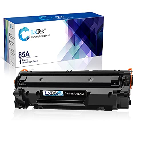 LxTek Compatible Toner Cartridge Replacement for HP 85A CE285A to Compatible with Laserjet Pro P1102W P1109W M1217NFW M1212NF (Black, 1 Pack)