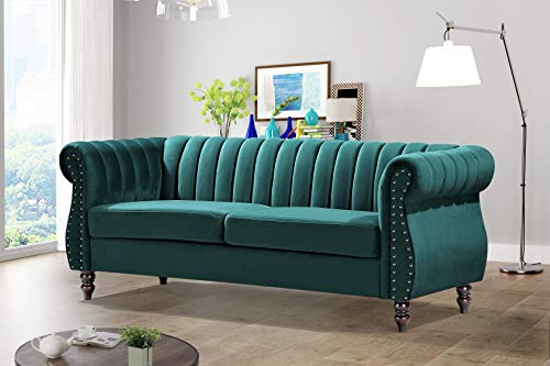 US Pride Furniture S5647-SF+LV Sofas, Green