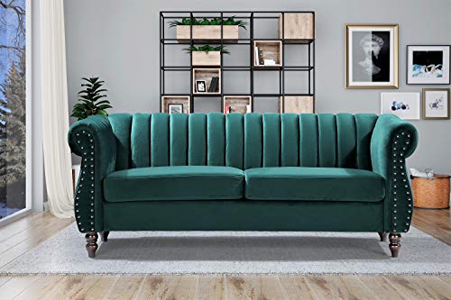 US Pride Furniture S5647-SF+LV Sofas, Green