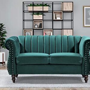 US Pride Furniture S5647-SF+LV Sofas, Green