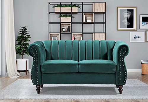 US Pride Furniture S5647-SF+LV Sofas, Green