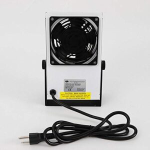 Ionizing Air Blower Fan Ion Anti-Static Elimination Ionizer Commercial Machine Eliminator 45~110CFM 0.25A 3kg 110V/60Hz