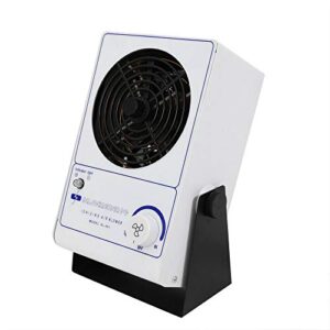 Ionizing Air Blower Fan Ion Anti-Static Elimination Ionizer Commercial Machine Eliminator 45~110CFM 0.25A 3kg 110V/60Hz