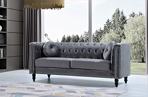 US Pride Furniture S5609-SF Sofas, Grey