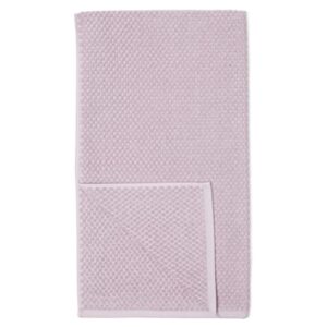 Amazon Basics Odor Resistant Textured Bath Towel, 30 x 54 Inches - 4-Pack, Lavender