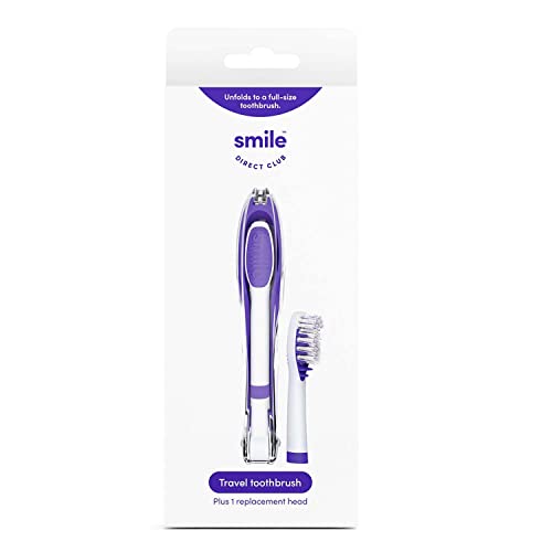 Smile Direct Club Travel Toothbrush with Replacement Head