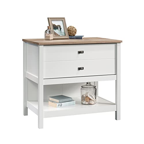 Sauder Cottage Road Lateral File, L: 32.44" x W: 21.81" x H: 29.76", Soft White Finish