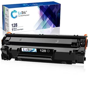 lxtek compatible toner cartridge replacement for canon 128 crg128 3500b001aa to use with faxphone l190 l100 imageclass d530 d550 mf4570dw mf4770n mf4880dw mf4890dw mf4450 mf4420n printer (1 black)