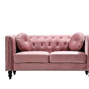 US Pride Furniture S5611-LV Sofas, Rose