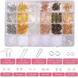 Yholin Jewelry Making Kits for Adults, Wire Wrapping Kit with Tools, Wire, Accessories for Making and Repair