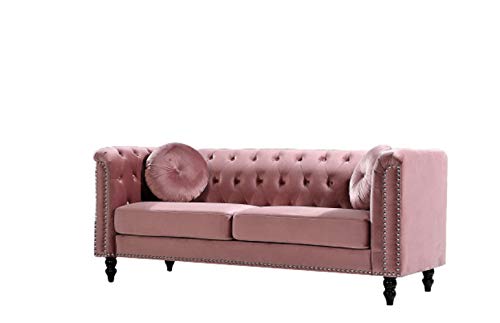 US Pride Furniture S5611-SF Sofas, Rose