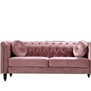 US Pride Furniture S5611-SF Sofas, Rose
