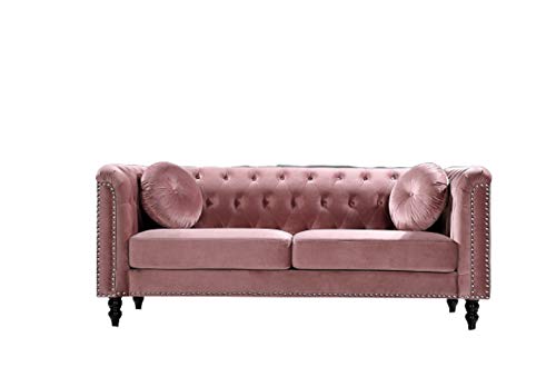 US Pride Furniture S5611-SF Sofas, Rose