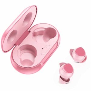 Urbanx Street Buds Plus True Bluetooth Earbud Headphones for Samsung Galaxy M11 - Wireless Earbuds w/Noise Isolation - Pink (US Version with Warranty)