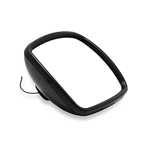 CPOWACE Towing Mirror View Wide Angle Manual Adjusted Heated Compatible with Freightliner M2 (Black)