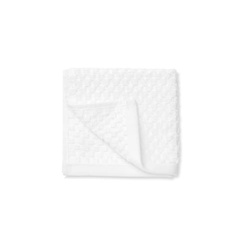 Amazon Basics Odor Resistant Textured Wash Cloth, 12 x 12 Inches - 12-Pack, White