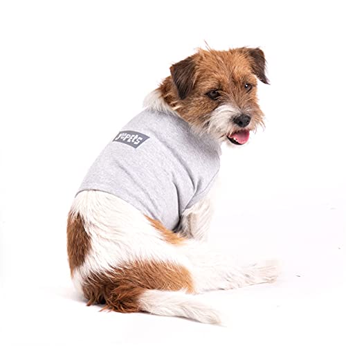 YEPETS Anti-Stress Suit for Dogs. 95% Cotton Relaxing and Calming Jacket (Medium, Army Green)