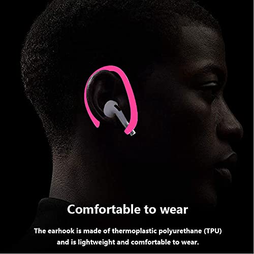 Loirtlluy 4 in 1 Anti-Lost Accessories for Airpods Pro, Airpods Pro Strap Magnetic Cord, Ear Hooks and Covers Compatible with Airpod Pro, Watch Band Holder, Pink