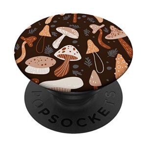 mushrooms goblincore aesthetic cottagecore popsockets popgrip: swappable grip for phones & tablets