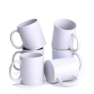 11oz sublimation mugs sublimation blank cups ceramic white coffee mugs,blank coated cup, blank white mug,sublimation blanks mugs,milk, hot cocoa,tea, latte and diy yourself , case of 36pcs