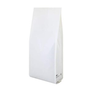 coffilm eco paper side gussted coffee bag 1kg 32oz / w valve (50pcs)